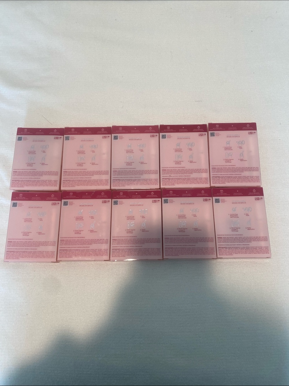 10 brand new sets of glamnetic press on nails- Assorted Colors - Picture 4 of 6